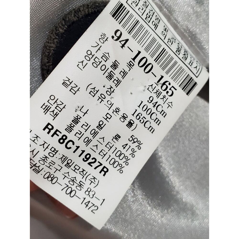 Thee Women's Gray Polyester Long Sleeve Single Breasted Casual Jacket Blazer M - Picture 12 of 13